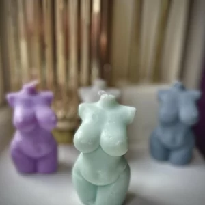 Chunky Female Body Candle